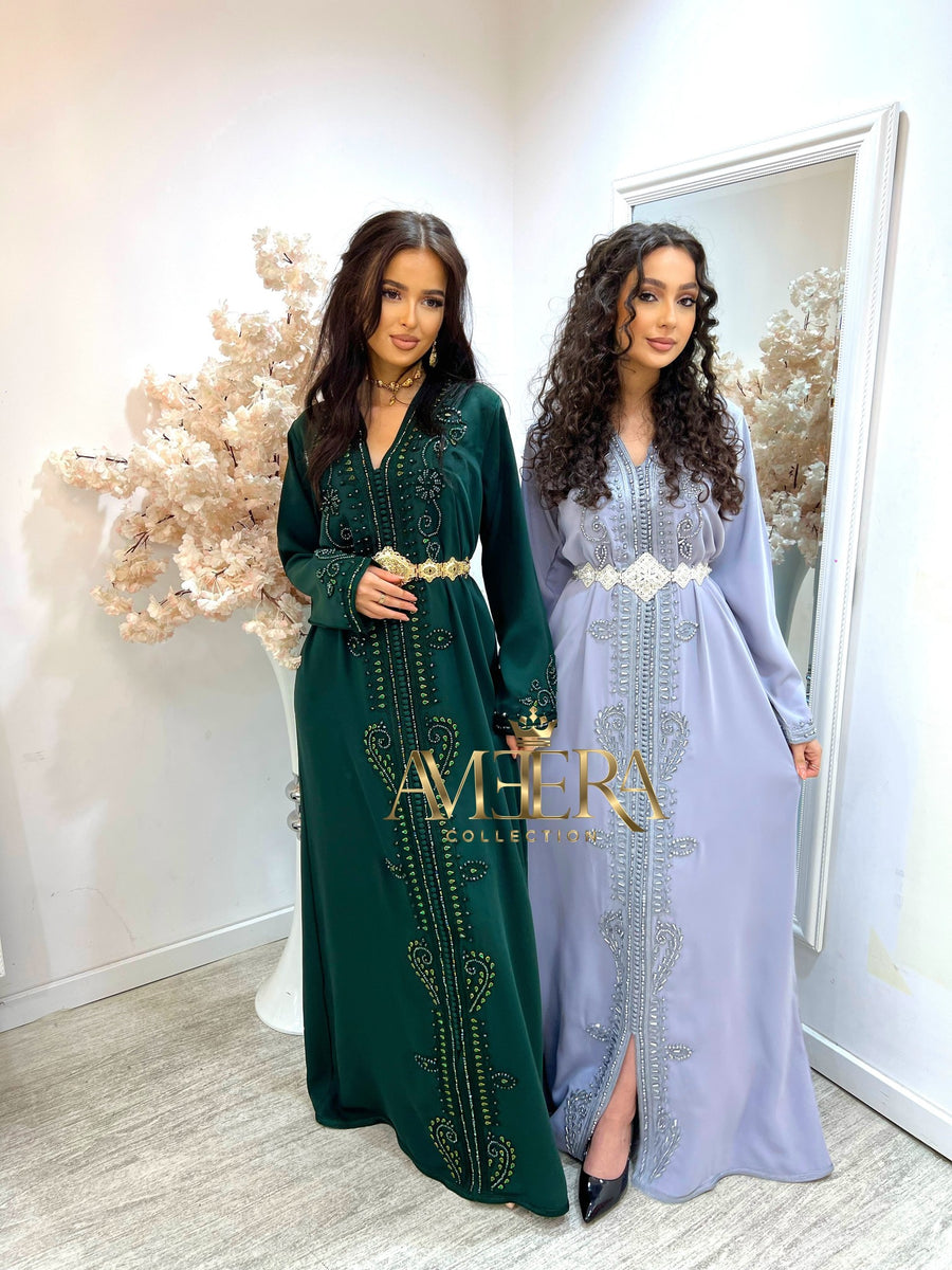 Floor length outlet caftan